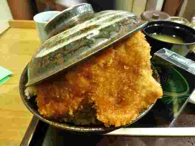 二段もりヒレカツ丼・大盛り