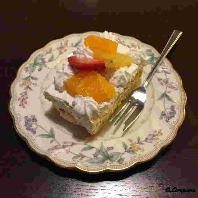 盛岡洋食りんご屋のケーキ