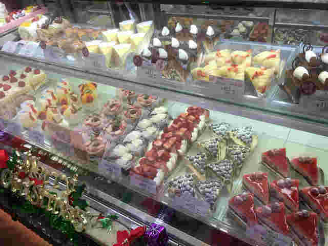 タルトタタンのケーキの数々