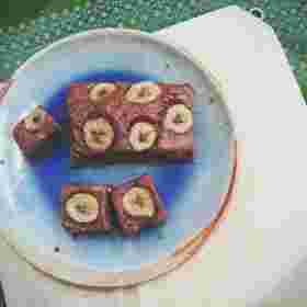 バナナのチョコケーキ