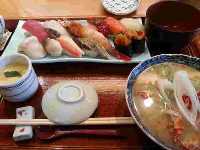 四季 花まるの雪まつりランチ