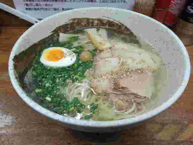 元祖鮭ぶしらーめん一蔵のラーメン