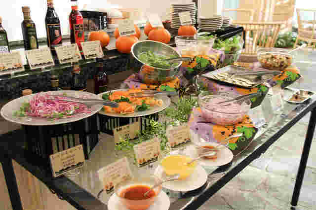 .Farm to Table TERRAのサラダバー