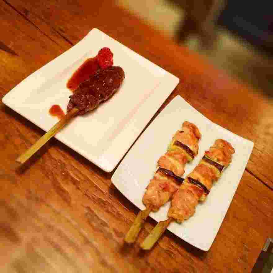 バード ウォッチングの焼き鳥