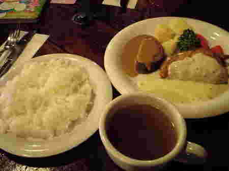 プー横丁の日替わりランチ