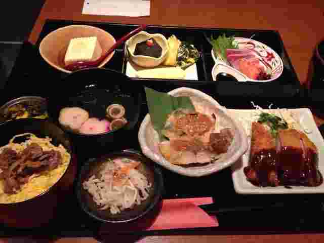 やまと庵の料理