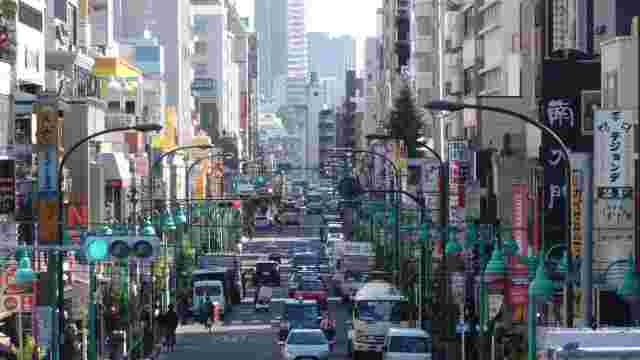 新大久保の街並み