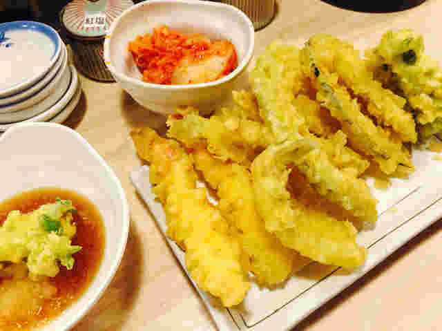魚漁のてんぷら