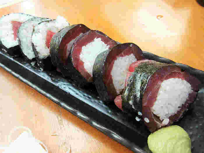 マグロの巻物