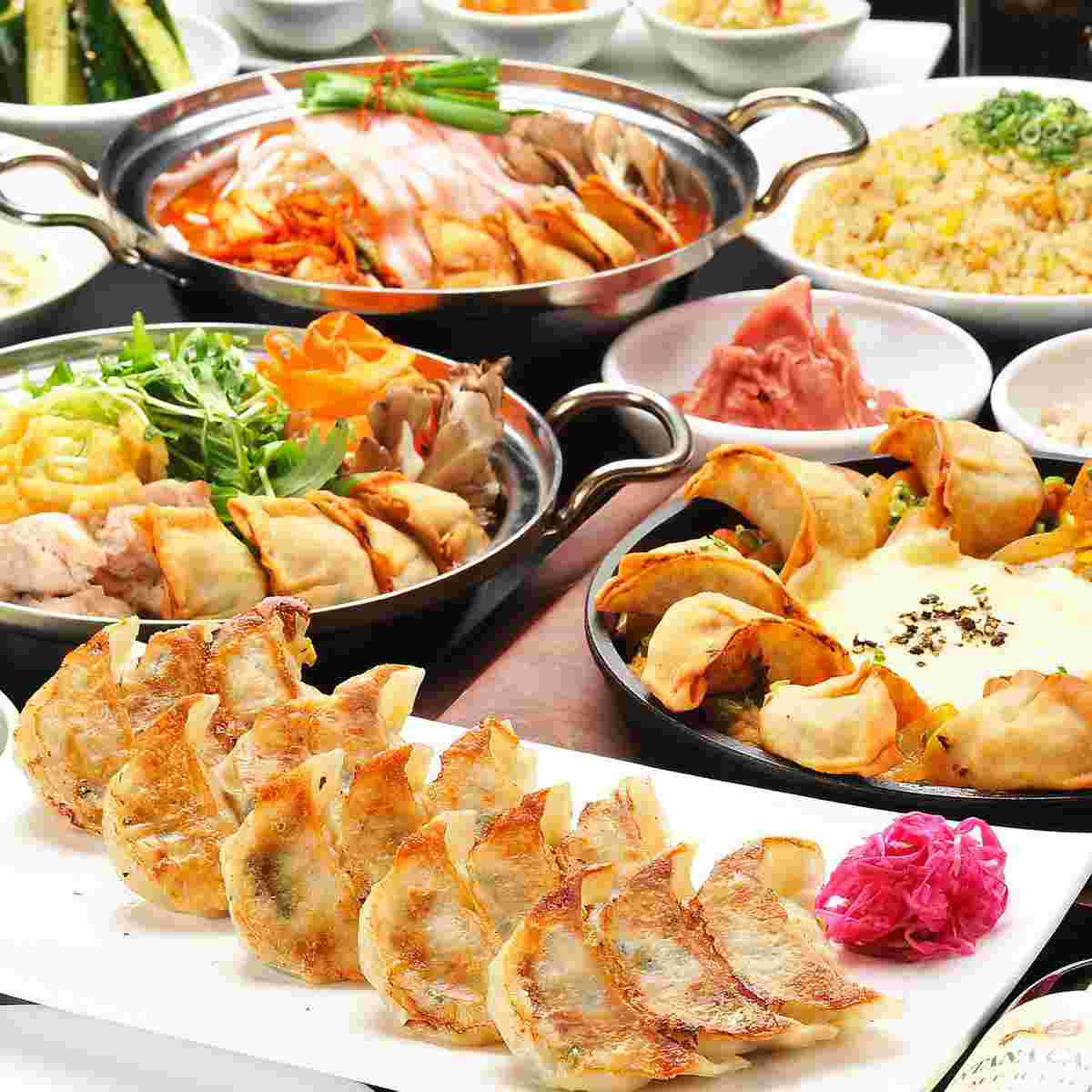 いろいろな餃子