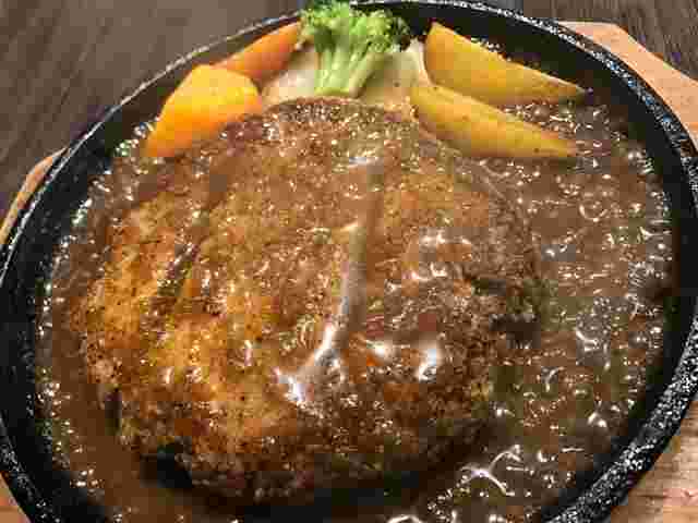 札幌牛亭のふわとろハンバーグ