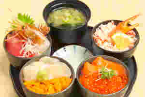 どんぶり茶屋の「丸鮮丼」