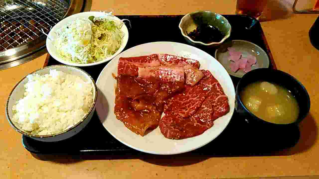 上越食道園のランチメニュー