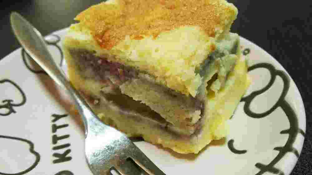 食パンで作ったショートケーキ