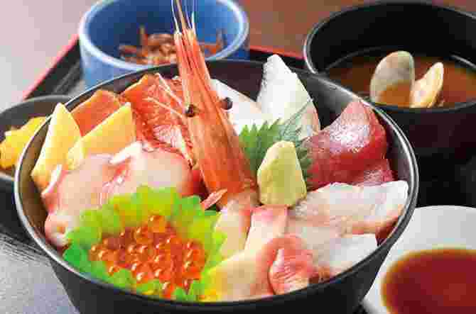 海鮮丼