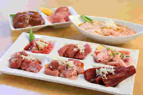 肉の盛り合わせ