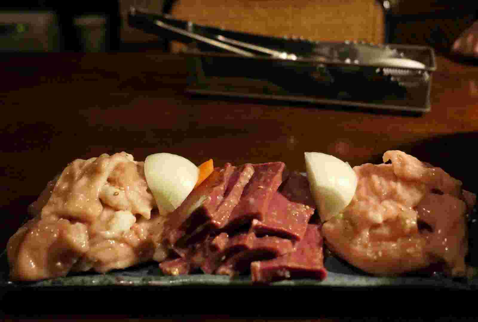 肉の盛り合わせ