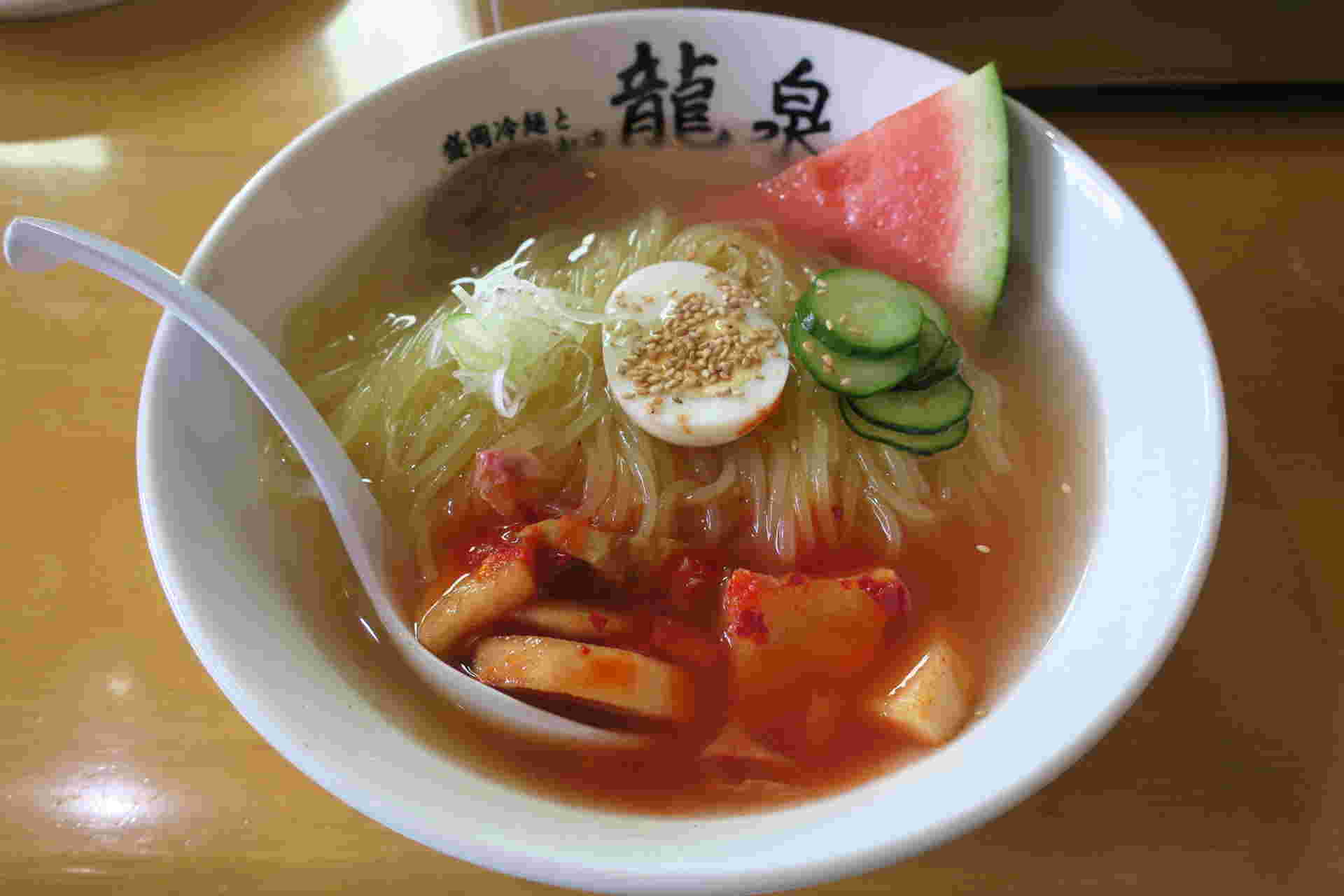 盛岡冷麺のアップ
