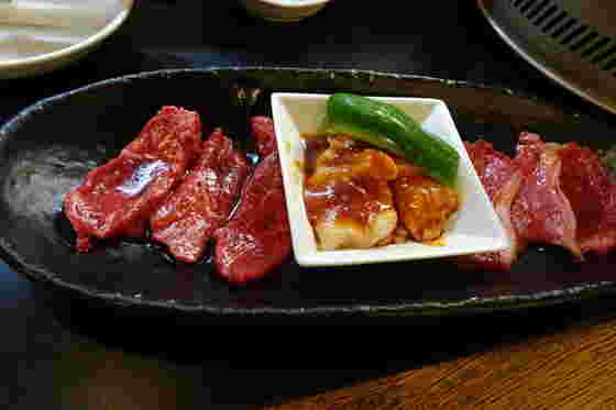 肉の盛り合わせ