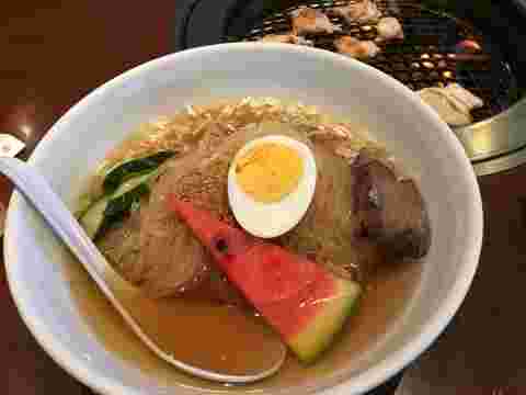 盛岡冷麺と焼肉