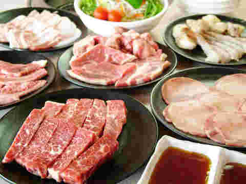 肉の盛り合わせ