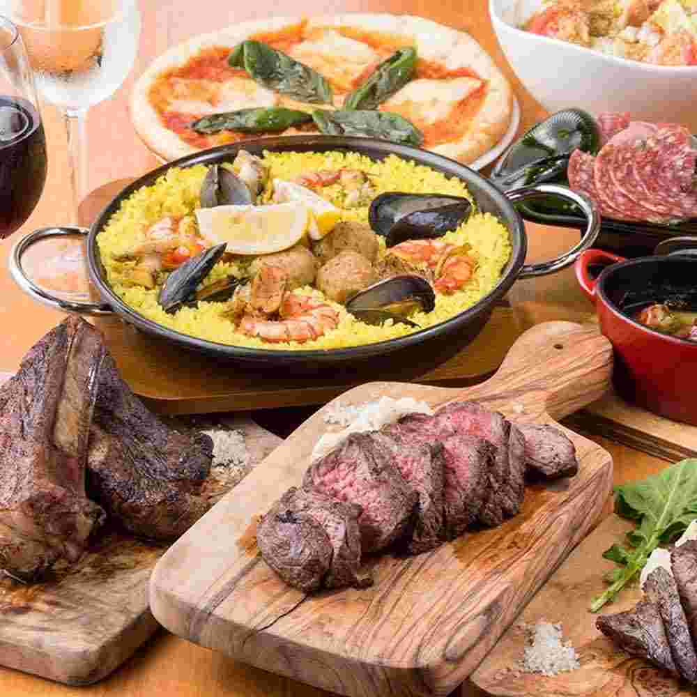 スペイン料理の数々