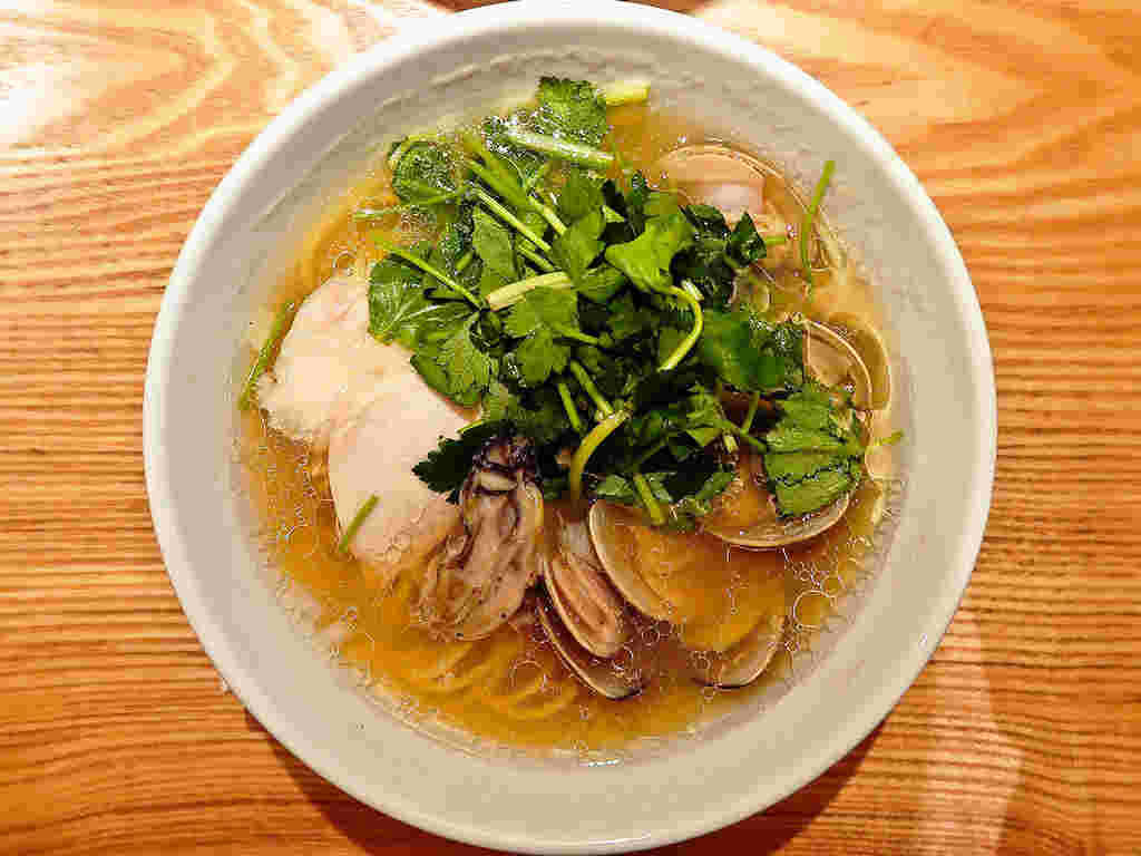銀座 篝 札幌店のラーメン