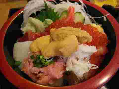 海鮮丼