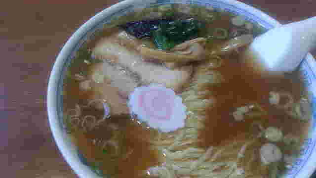 一平食堂のしょう油ラーメン