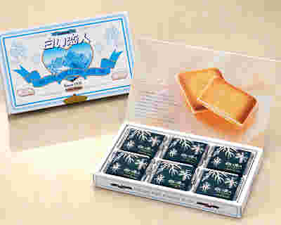 石屋製菓白い恋人」