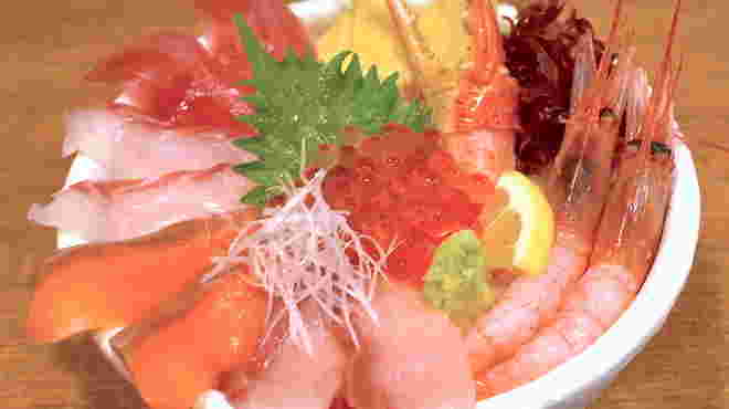 どんぶり茶屋の海鮮丼