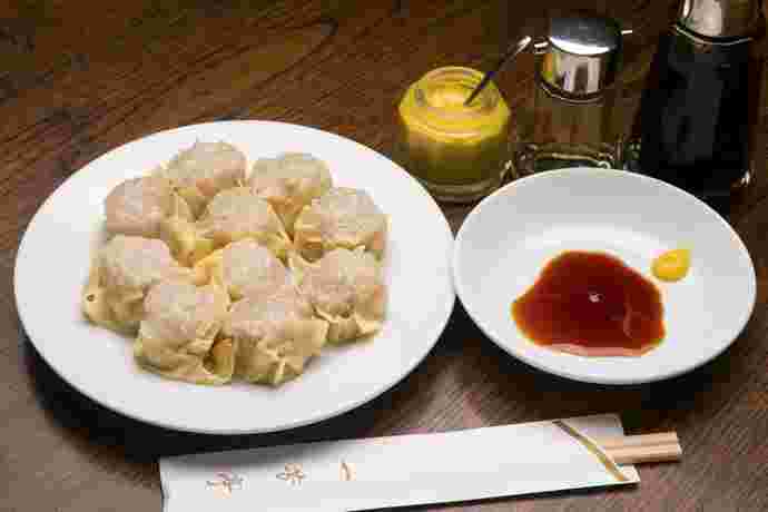 しゅうまい・醤油・からし