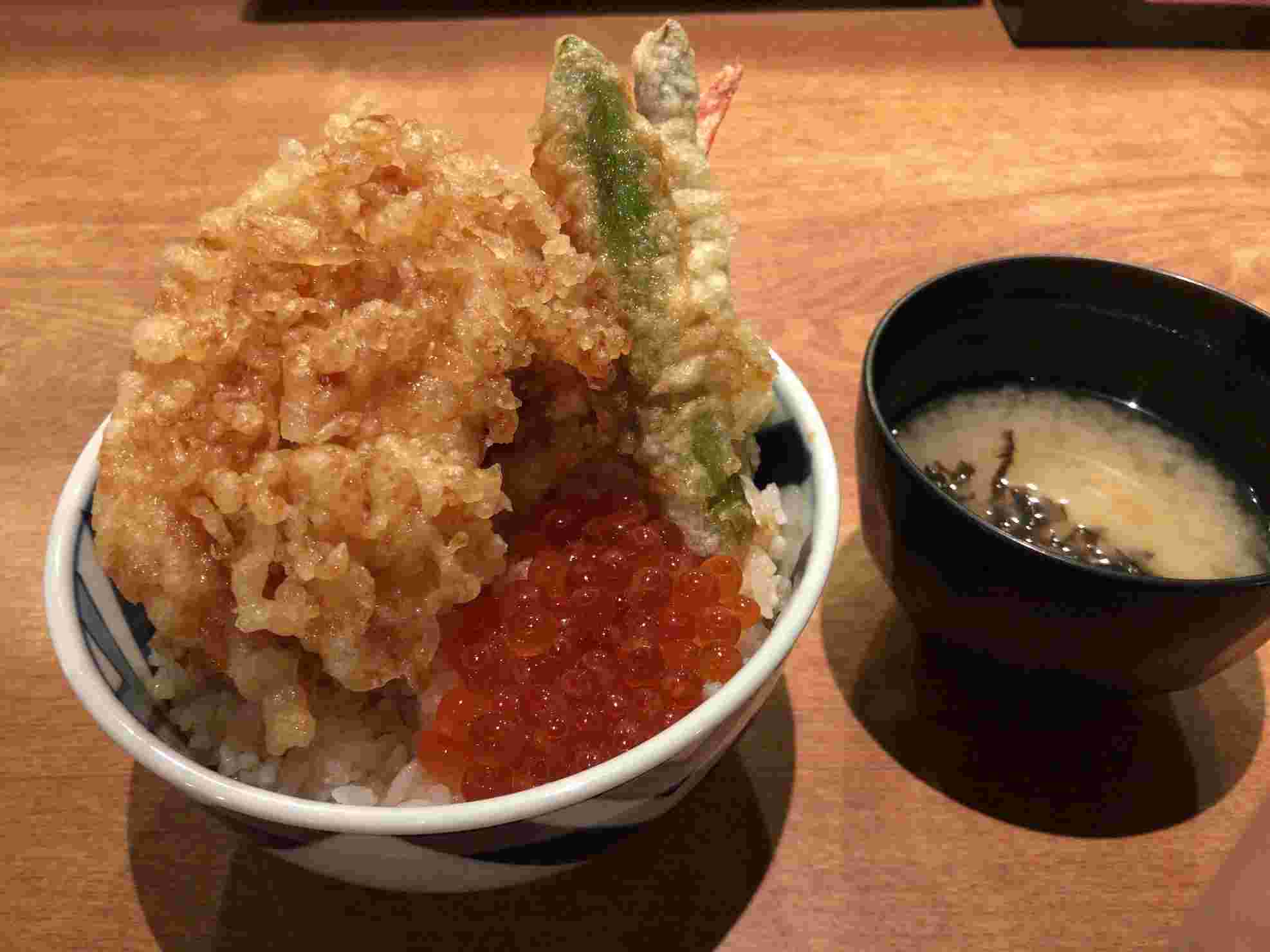 キンキ天丼