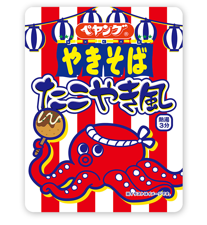 ペヤングたこやき風やきそば