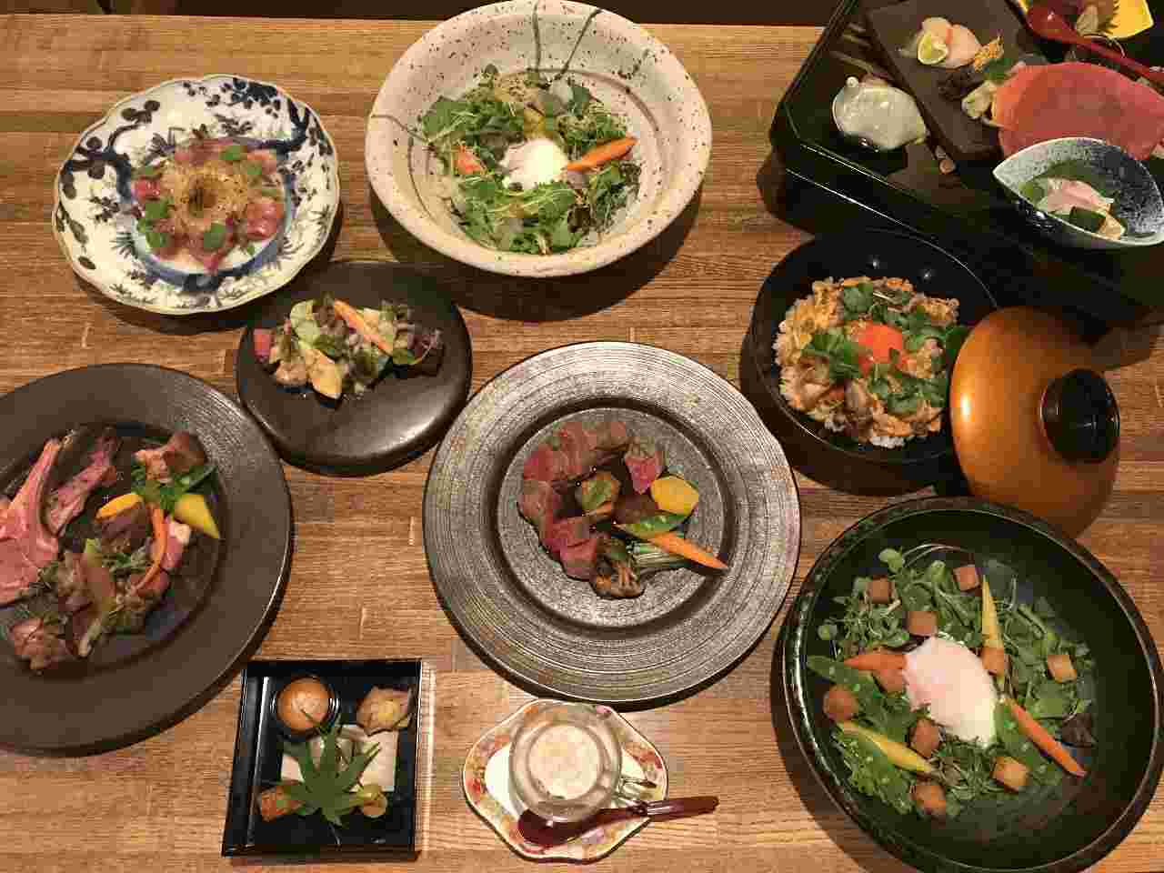 京橋二刀流の料理