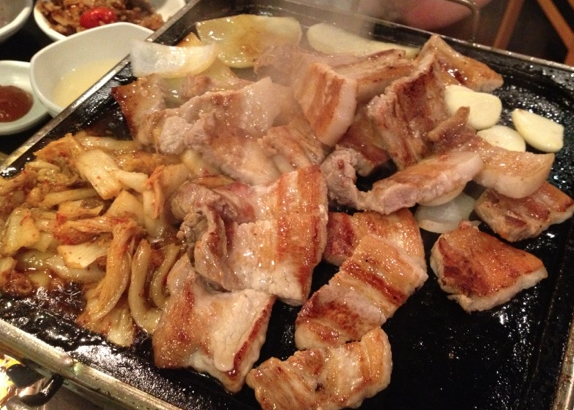 美味しそうなサムギョプサル