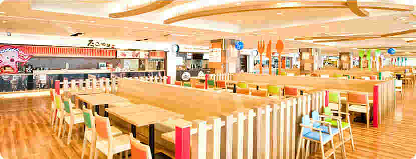 新千歳空港のフードコート