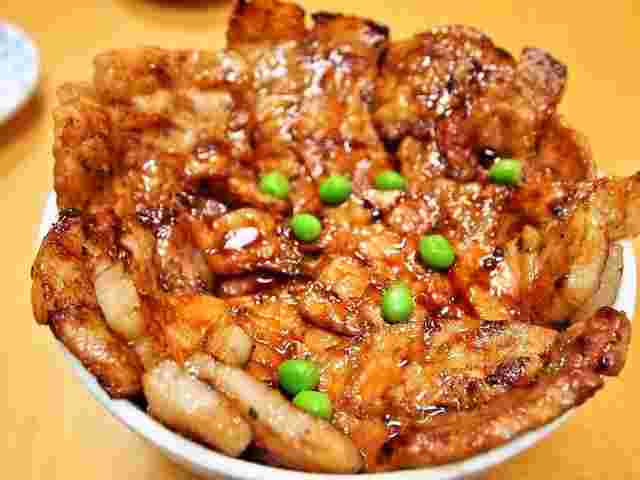 本番の帯広豚丼