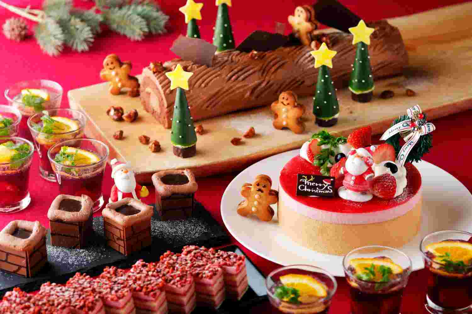クリスマスケーキバイキング