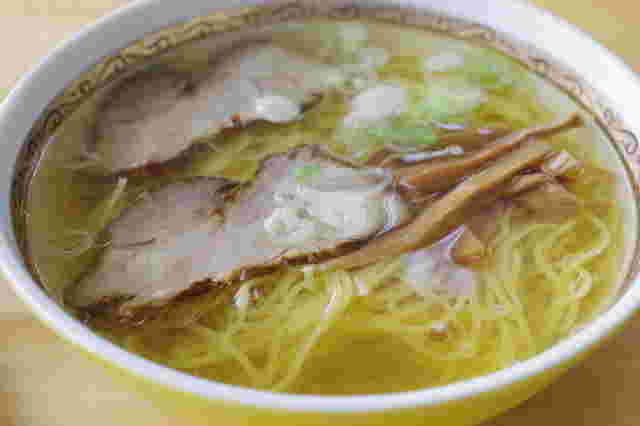 人気の塩ラーメン