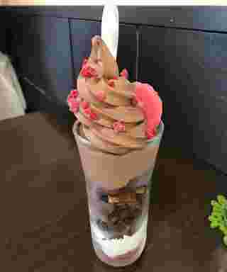 チョコレートパフェ
