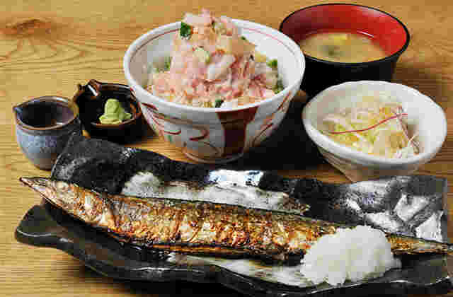 一夜干しと海鮮丼 できたて屋