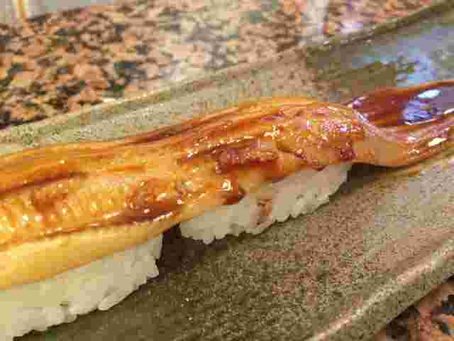 煮穴子一本焼き