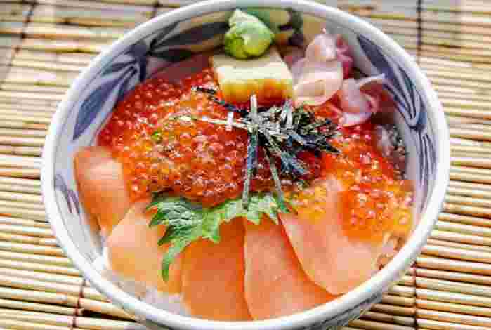 海鮮丼の写真