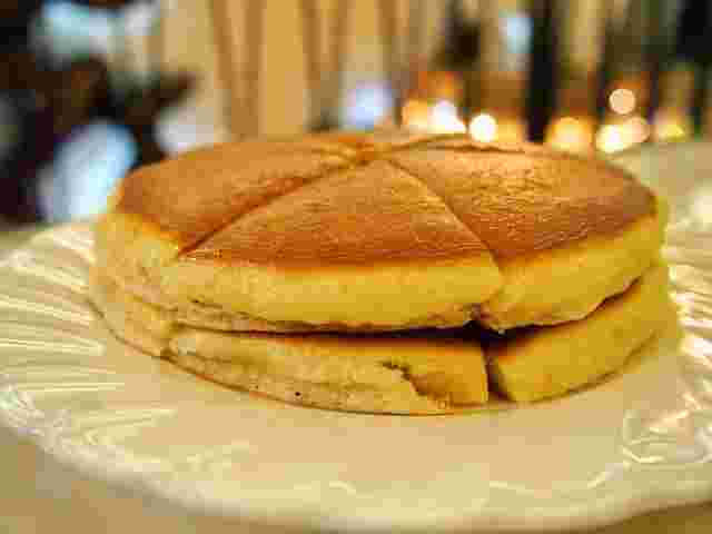 アメリカンのホットケーキ