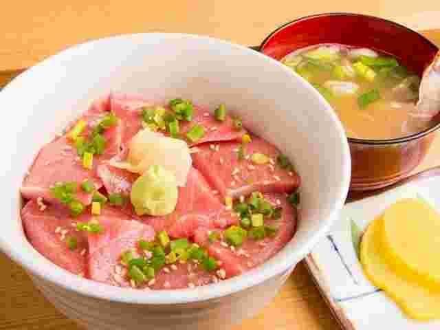 第一海鮮丸の中トロ丼
