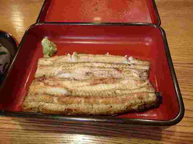 うなぎ二葉の白焼