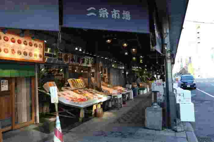 札幌二条市場の外観