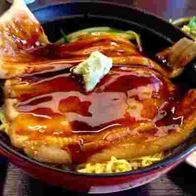 さんとり茶屋の穴子丼