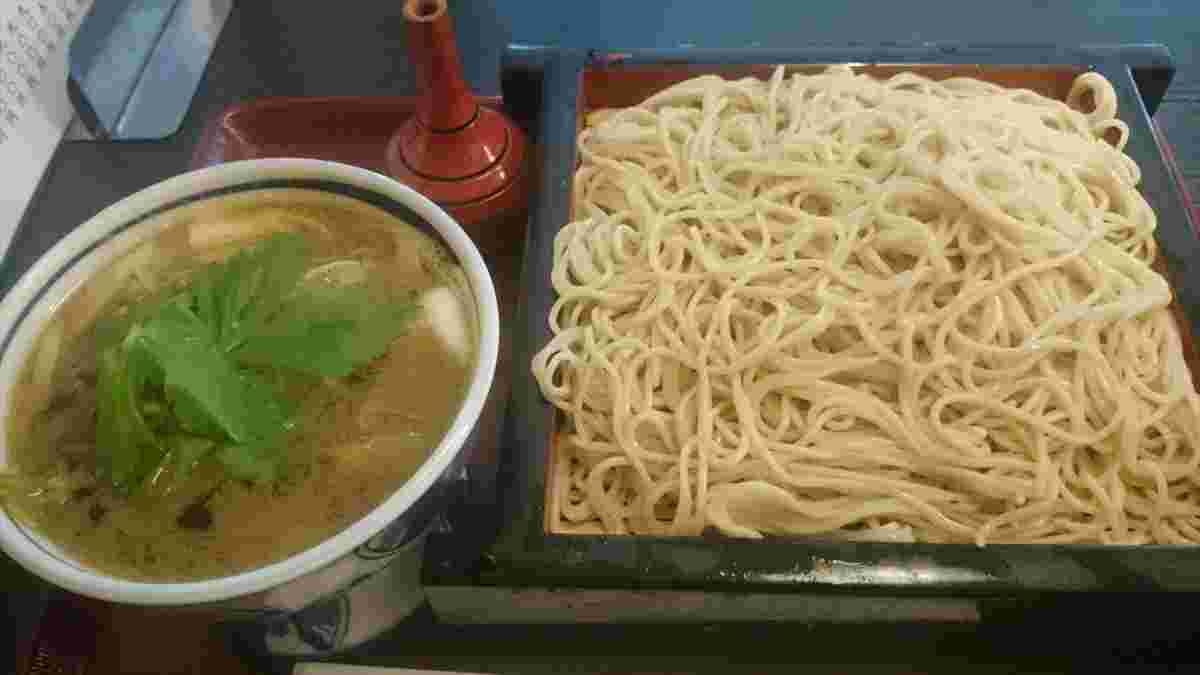 更科丸屋のそば
